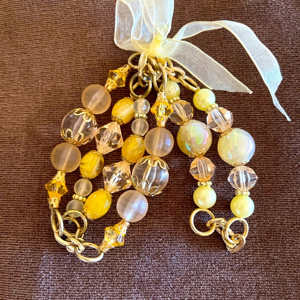 3 crystal bracelets